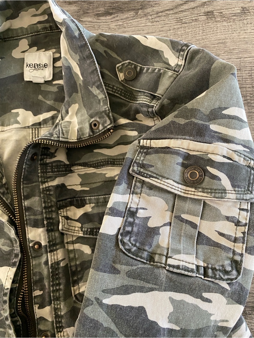 Camo Flap Pocket Jacket M - Picture 8 of 15